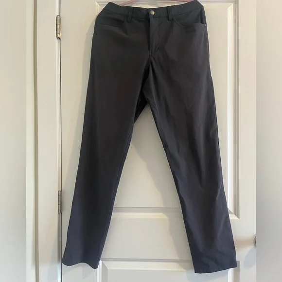 Lululemon ABC 5 Pocket Classic Fit Pants Dark GrayMen’s Size 33